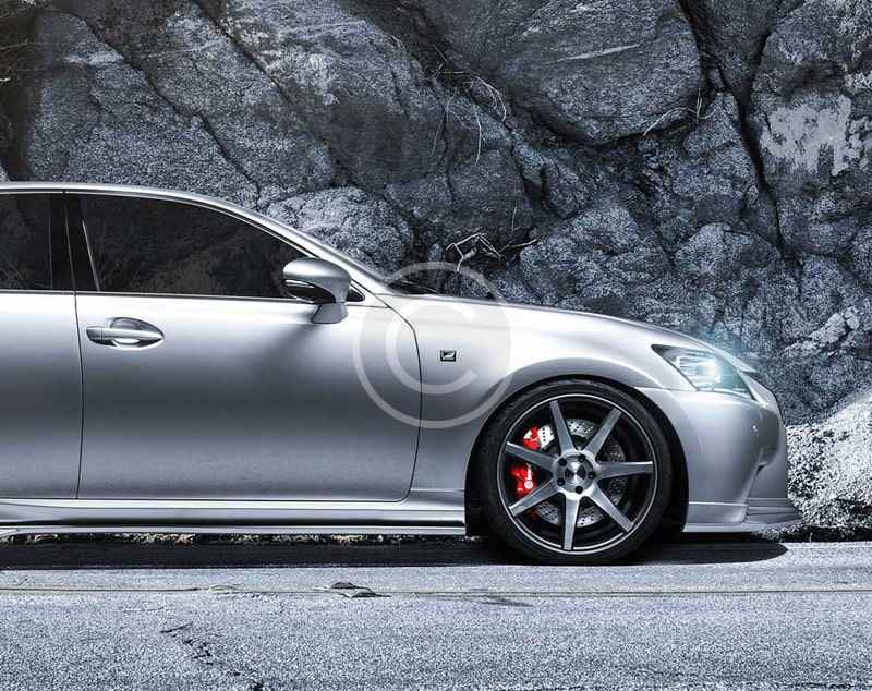 Lexus GS Luxury Tuning with Vossen and Spec-D